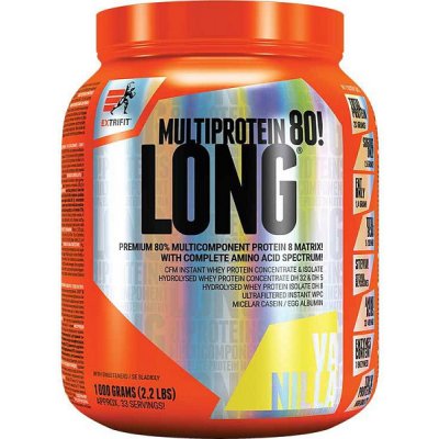 Extrifit Long 80 Multiprotein 1000 g vanilla
