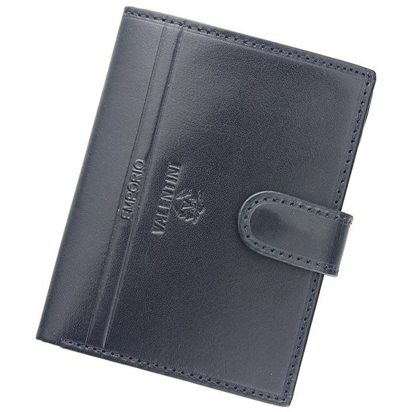 Peněženka Emporio Valentini Kožená peněženka 563 PL04 granátová