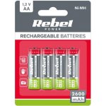 REBEL 2600mAh 4ks BAT2012 – Zboží Živě