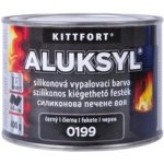 Kittfort Aluksyl Vypalovací silikonová žáruvzdorná barva 0199 černá, 400 g – Hledejceny.cz