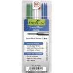 Pica tuhy náhradní kulaté pro tužku Dry na veškeré povrchy 2*bílá 3*modrá 3*zelená 4040 – Sleviste.cz