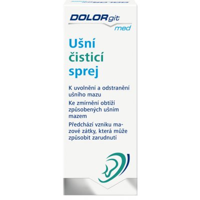 DOLORgit med ušní čisticí sprej 20 ml – Zbozi.Blesk.cz