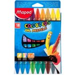 Maped Olejové pastely ColorPeps Oil Pastels 18 barev – Hledejceny.cz