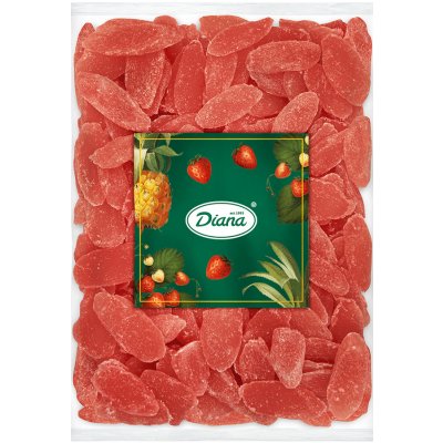 Diana Company Ananas plátky s příchutí jahody 1 kg