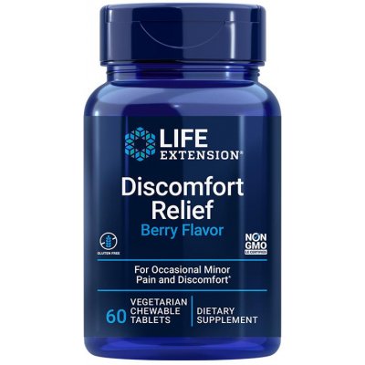 Life Extension PEA Discomfort Relief 60 žvýkací tablety, 600 mg