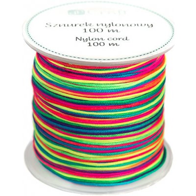 dp Craft Nylonový provázek 0,8 × 100 m - duhový – Hledejceny.cz