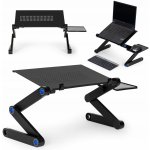 Stolní stojan, hliníkový stojan na notebook, skládací, nastavitelný, 2 desky – Hledejceny.cz