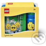 LEGO® Iconic Boy svačinový set láhev a box modrá zelená – Zboží Dáma