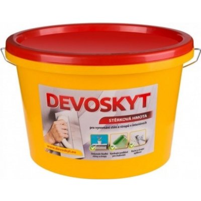 Devoskyt hrubost 1, stěrková hmota do interiéru, 21 kg – Hledejceny.cz