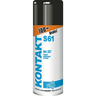 Kontakt S61 Čistící sprej na kontakty sprej 400 ml – Zboží Mobilmania