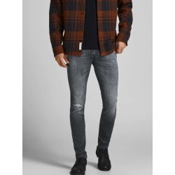 Jack & Jones skinny fit džíny Iliam tmavě šedé