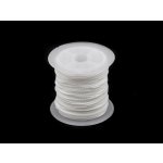 Šnůrka PES kroucená Ø1 mm voskovaná Off White 1ks – Zbozi.Blesk.cz