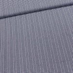 Košilovina bavlněná 4554/02 tmavě modrá kostička s výšivkou, š.145cm (látka v metráži) – Sleviste.cz