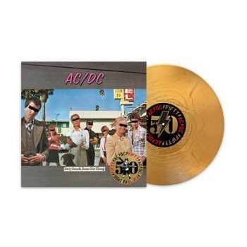 AC/DC - Dirty Deeds Done Dirt Cheap Limit. Gold Metallic LP