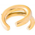 Franco Bene Dvojitá ear cuff náušnice pozlacená 1390 – Zboží Mobilmania