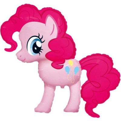 Godan Balónek fóliový Pinkie Pie 92 x 104 cm – Zboží Mobilmania