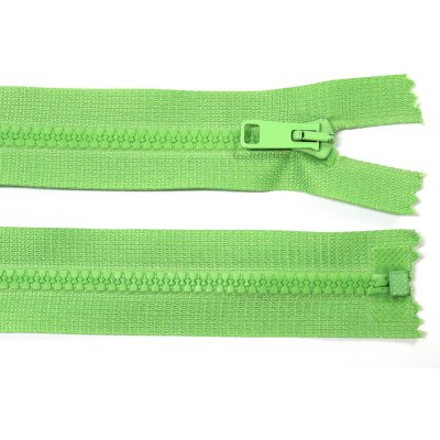 Kostěný zip no.5 rozepínací 85cm bundový color: 634 světle zelená – Hledejceny.cz