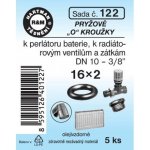 HARTMAN těsnění "O" k radiátorovému ventilu 16*2mm, sada č. 122 – Sleviste.cz