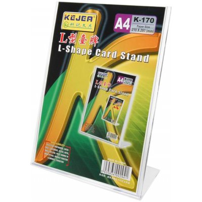 Plastový stojánek na fotky 13x18 na výšku – Zboží Živě