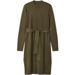 esmara Dámské úpletové šaty olivová – Zboží Dáma