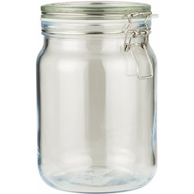 IB Laursen Skleněná dóza s patentem čirá sklo 3800ml – Zboží Mobilmania