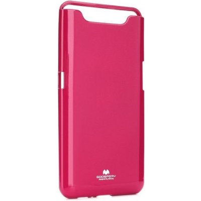 Pouzdro Jelly Mercury Samsung Galaxy A80 růžové