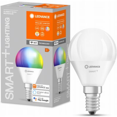 LEDVANCE SMART LED žárovka CLAS P 40 4,9W E14 Multicolor – Hledejceny.cz
