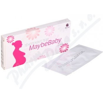 MaybeBaby strip 2v1 těhotenský test pásek 2 ks