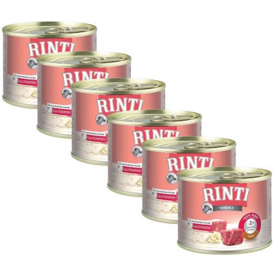 Rinti sensible hovězí & rýže 6 x 150 g – Zboží Mobilmania