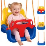 Kruzzel 23552 houpačka plastová 3 v 1, vícebarevná – Zbozi.Blesk.cz