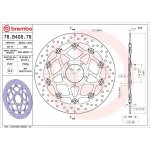 BREMBO Brzdový kotouč PRIME - Serie-Oro - Floating Disc - 320 mm BRE 78B40878 | Zboží Auto