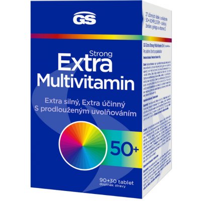 GS Extra Strong Multivitamin 90+30 tablet – Hledejceny.cz