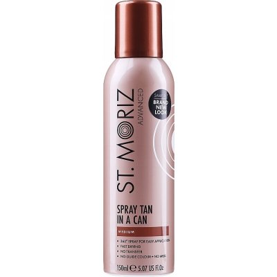 St. Moriz průhledný samoopalovací sprej Medium Advanced Pro Gradual (Spray Tan in a Can) 150 ml – Sleviste.cz