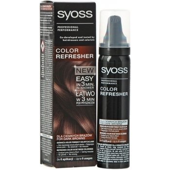Syoss Color Refresher oživovač barev tm.hnědý 75 ml