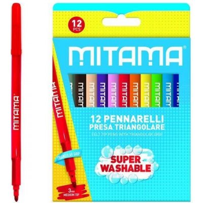 Mitama 61995 12 barev omyvatelné – Zboží Mobilmania