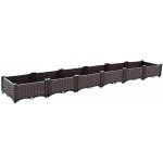 Garden King Modulární vyvýšený záhon MULTIFLEX 22 VZM95 240 x 40 x 22 cm – Zboží Dáma