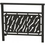 Procity Zábradlí Benátky 1000 mm černá RAL9005 – Hledejceny.cz