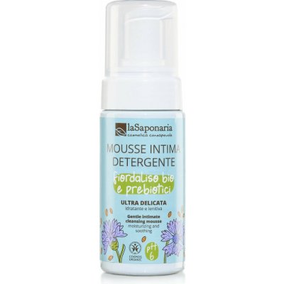laSaponaria Intimní mycí pěna s Chrpou & Prebiotiky BIO 100 ml – Zboží Dáma