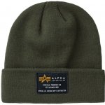 Alpha Industries čepice Crew beanie dark green – Hledejceny.cz