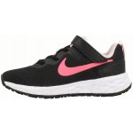 Nike Revolution 6 PSV black/pink foam/hyper pink – Zboží Dáma