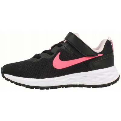 Nike Revolution 6 PSV black/pink foam/hyper pink – Zboží Dáma