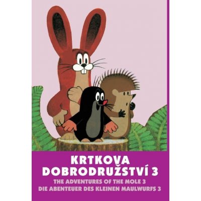 Krtkova dobrodružství 3 DVD – Zboží Mobilmania