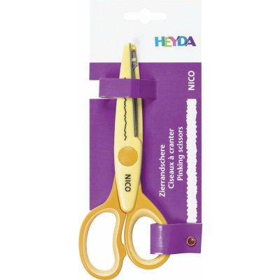 Heyda Nůžky ozdobné Nico - otrhaný vzor – Hledejceny.cz