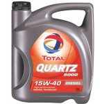 Total Quartz 5000 Diesel 15W-40 5 l – Zbozi.Blesk.cz