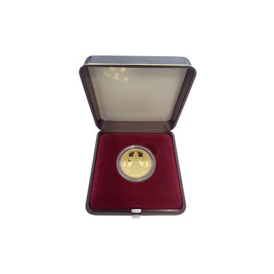 Česká mincovna zlatá mince Kulturní památka zdymadlo na Labi pod Střekovem 2009 Proof 1/4 oz – Zboží Mobilmania