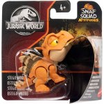 Mattel Jurský svět SNAP SQUAD Stegosaurus s pohyblivou čelistí – Hledejceny.cz