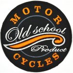 Motorkářská nášivka dárek chopper Old School – Zbozi.Blesk.cz