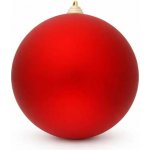 DECOLED Velká vánoční koule 40 cm, červená, matná – Hledejceny.cz