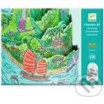 Djeco 3D omalovánka Na vrcholky hor – Zboží Dáma