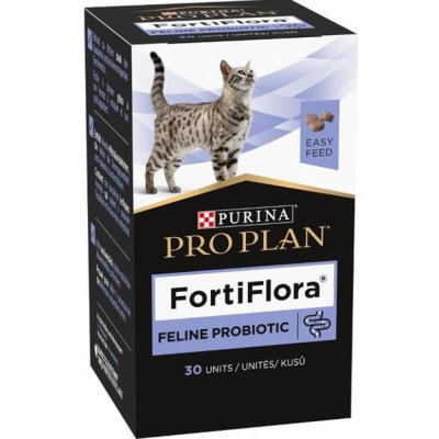 Purina PPVD Feline FortiFlora žvýkací tablety 30 tbl. – Zboží Mobilmania